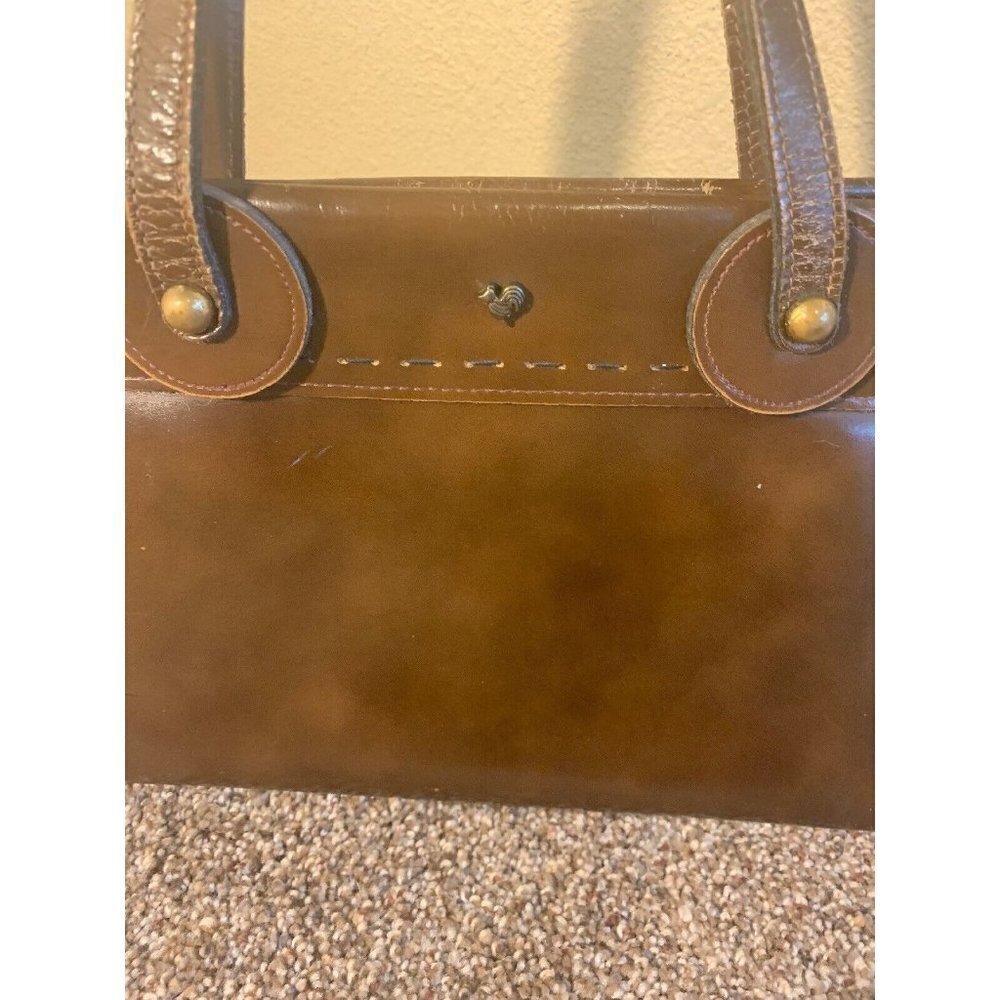 VINTAGE Jean Fogel Leather Purse - Picture 4 of 12